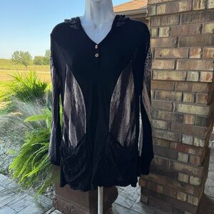 Alberto Makali Hooded tunic; Size M